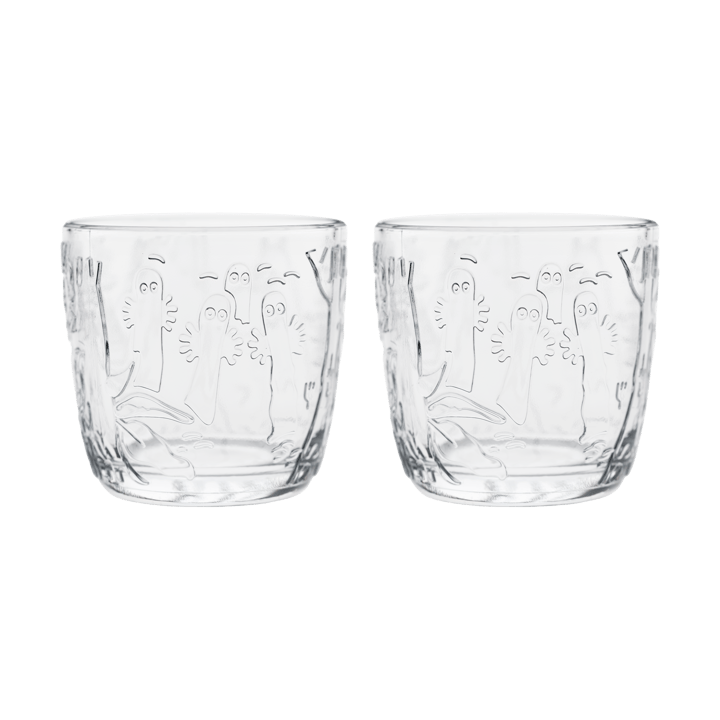 Moomin drikkeglass 28 cl 2-pack - Klar - Moomin Arabia