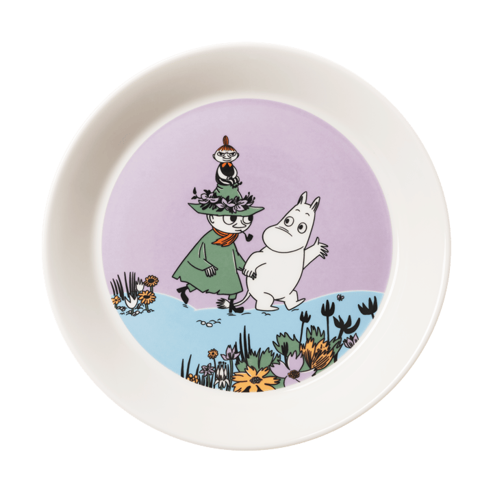 Mummi tallerken Venner for Alltid - Ø19,5 cm - Moomin Arabia