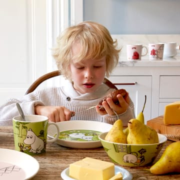 Mummitallerken Mummitrollet - Gressgrønn - Moomin Arabia