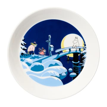 Mummitallerkenssett Office & Winternight - Ø19 cm - Moomin Arabia