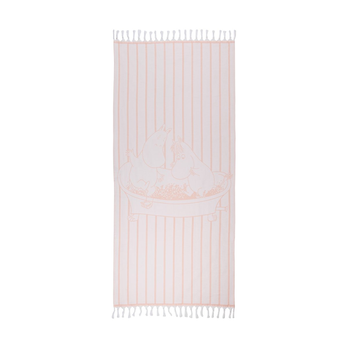 Bilde av Moomin Arabia Mummitrollet Hamam håndkle 80x150 cm Rosa