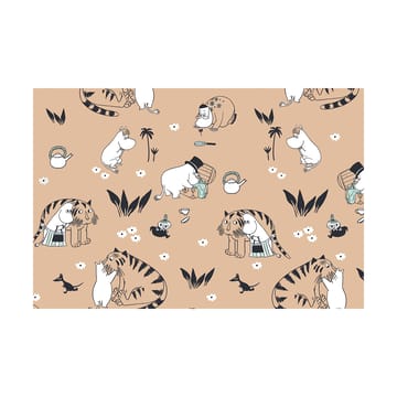 Mummitrollet sengesett 150 x 210 cm - Mummifamilien beige - Moomin Arabia