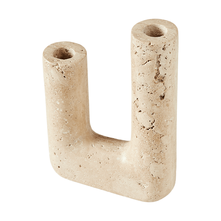 Minerva lysestake 20 cm, Creme MUUBS