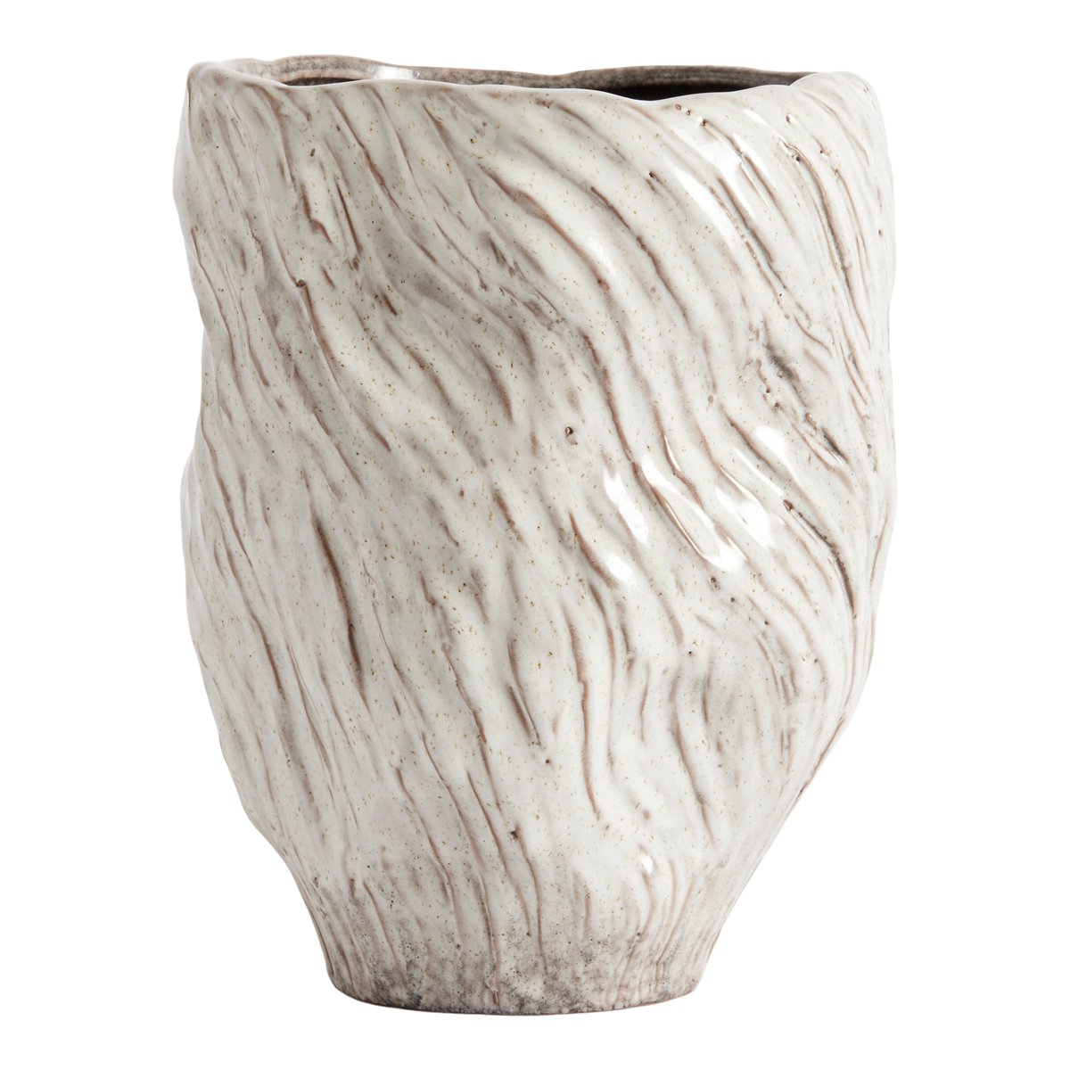 Bilde av MUUBS Mud vase 25 cm Oyster