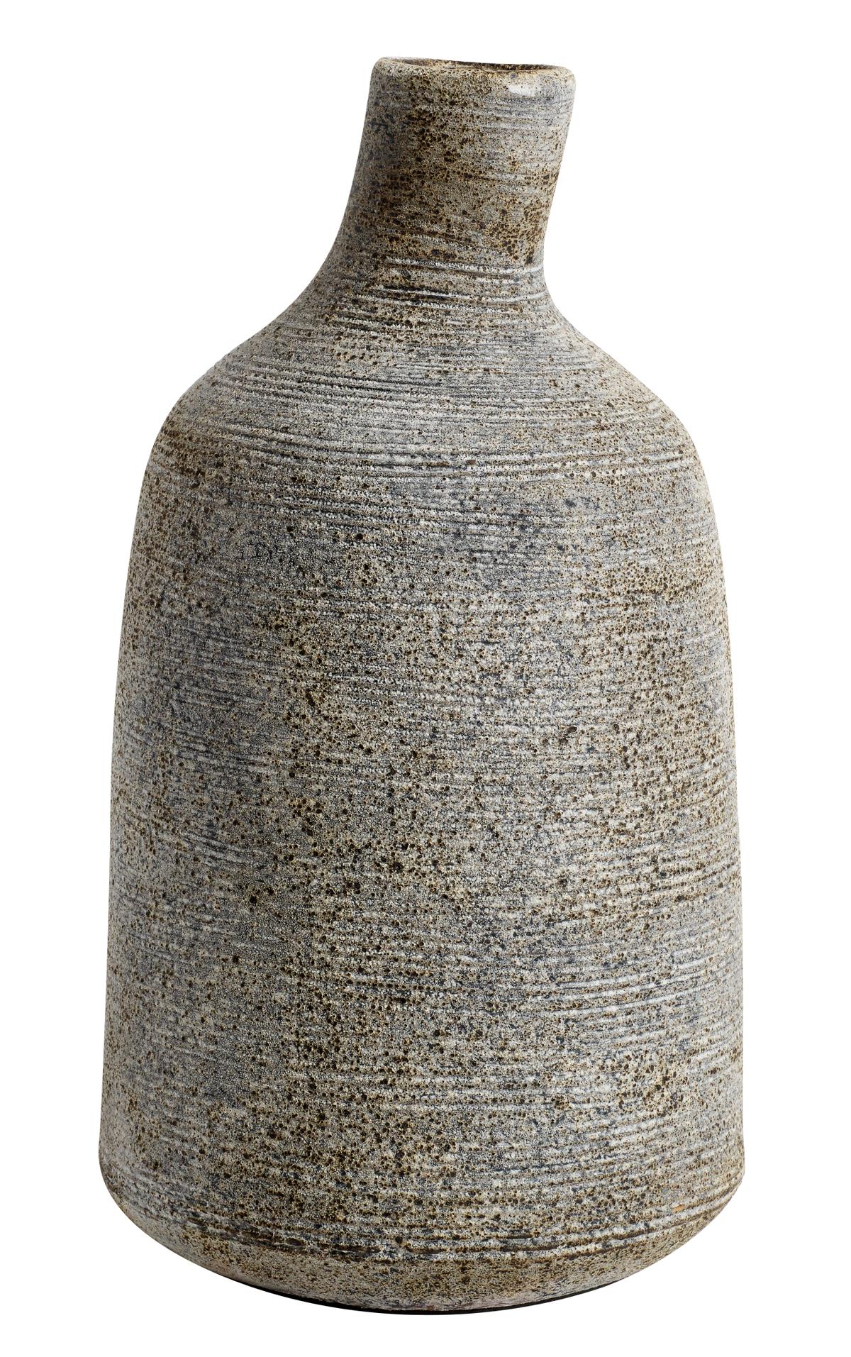 Bilde av MUUBS Stain vase stor 26 cm Gråbrun