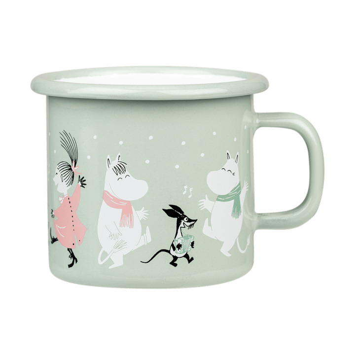 Moomin emaljekopp 25 cl, Festive spirits Muurla