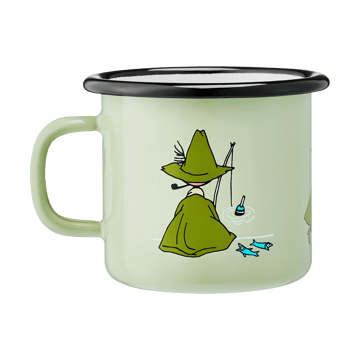 Moomin emaljekopp 2,5 dl - Snusmumrikken - Muurla