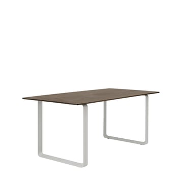 70/70 spisebord 170 x 85 cm - Solid smoked oak-Grey - Muuto