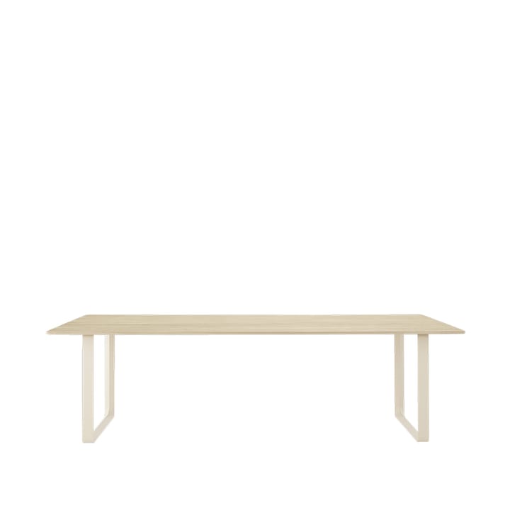 70/70 spisebord 255 x 108 cm - Solid oak-Sand - Muuto