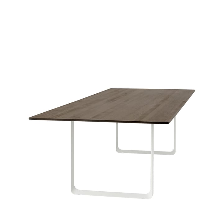 70/70 spisebord 295 x 108 cm - Solid smoked oak-White - Muuto