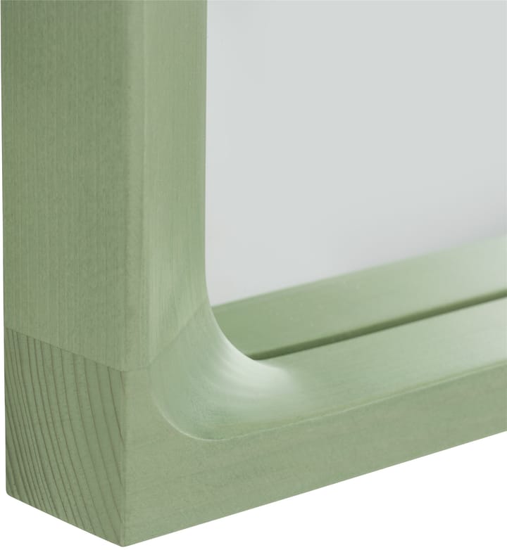 Arced speil 80x55 cm - Light green - Muuto