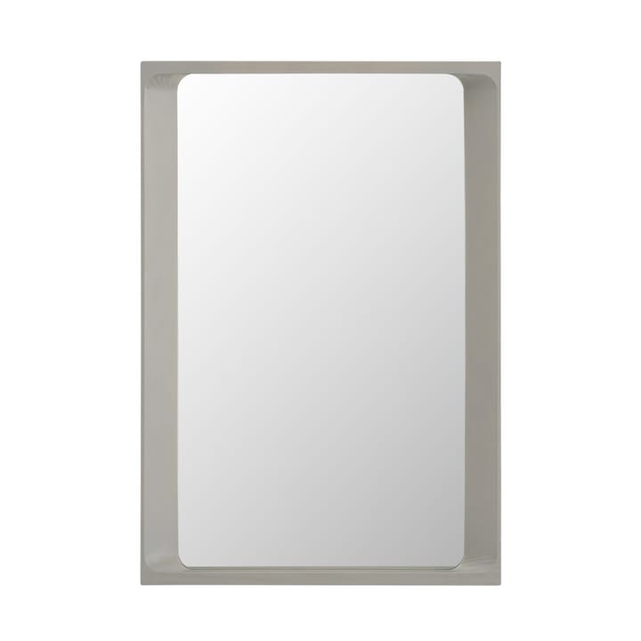 Arced speil 80x55 cm - Light grey - Muuto