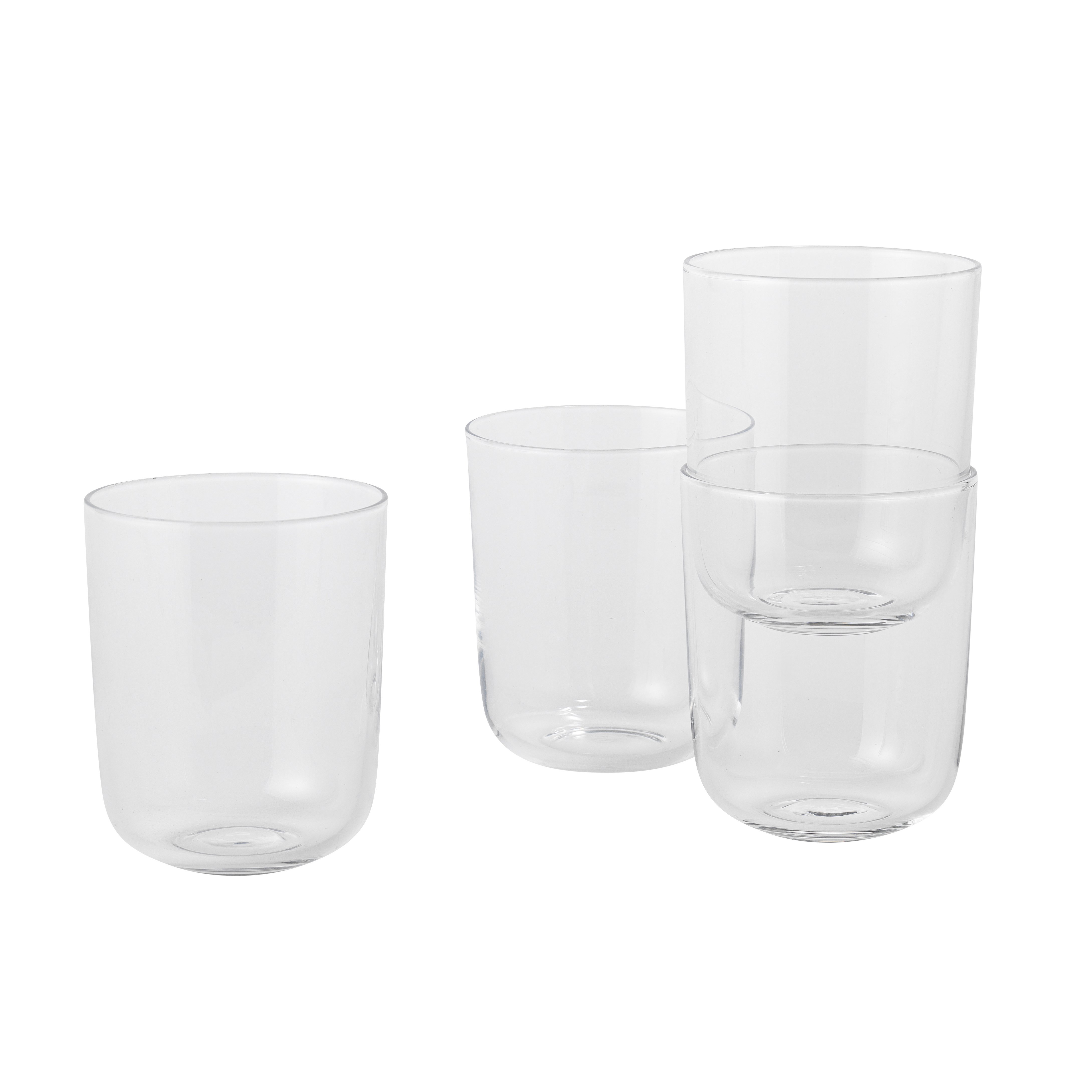 Muuto - Corky Glasses Low Clear
