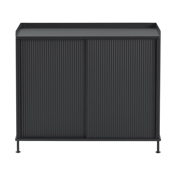 Enfold Sideboard 100x45x85 cm - Black-anthracite black - Muuto