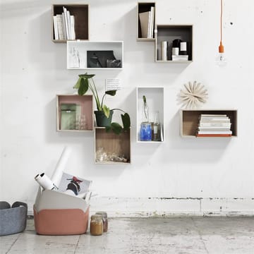 Mini Stacked oppbevaringssystem large - hvit - Muuto