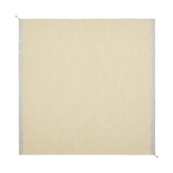 Ply teppe 240x240 cm - Yellow - Muuto