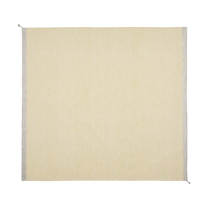 Ply teppe 280x280 cm - Yellow - Muuto