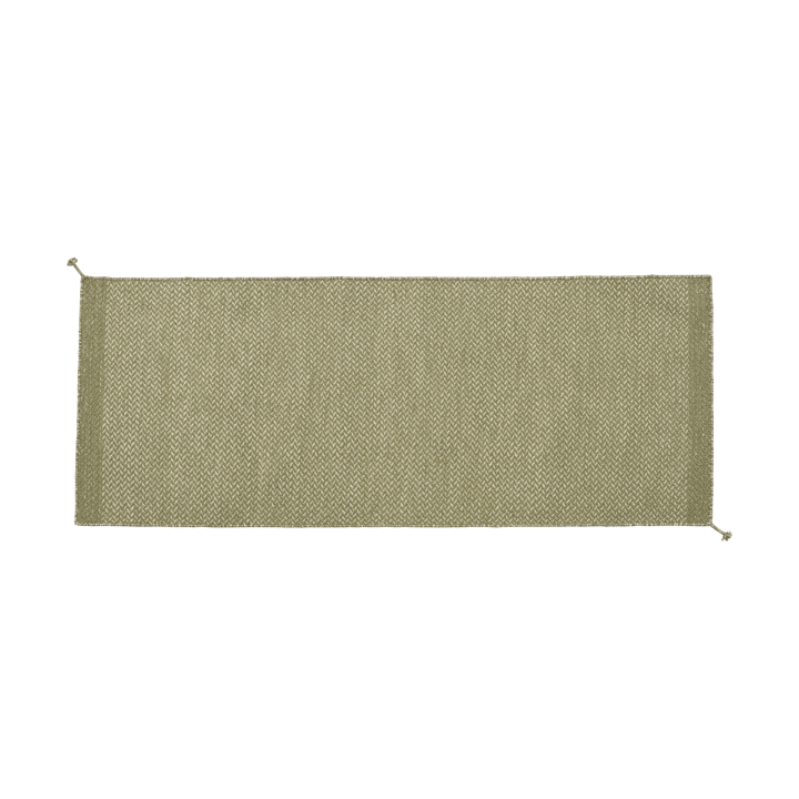 Ply teppe 80x200 cm - Moss green - Muuto