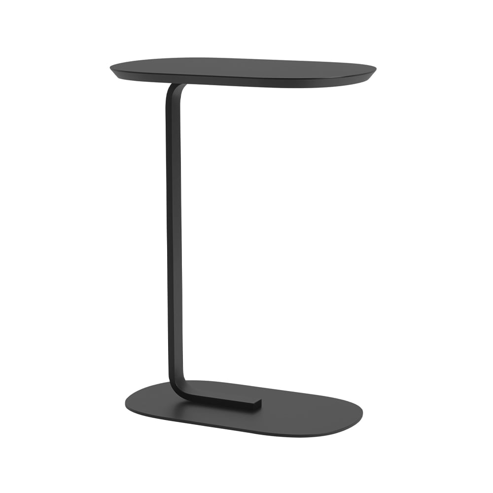 Muuto Relate sidebord H: 73,5 cm Black | Skandinavisk Design | Avlastningsbord & Sidebord | Svart