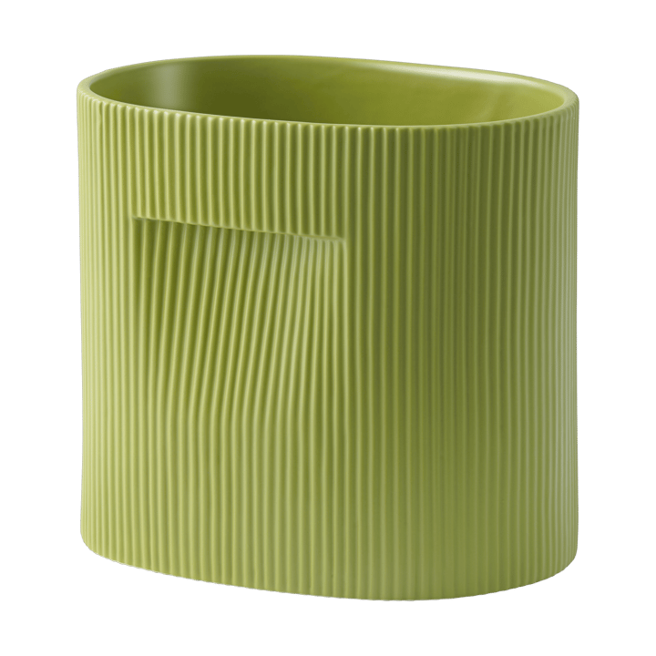 Ridge krukke 24 cm - Moss green - Muuto