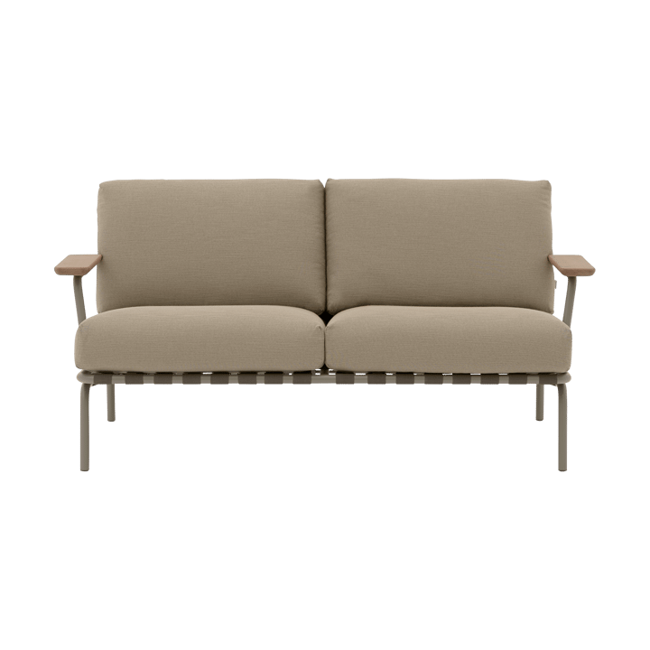 Settle 2-seters sofa - Ribbed Weave 5 Taupe - Muuto