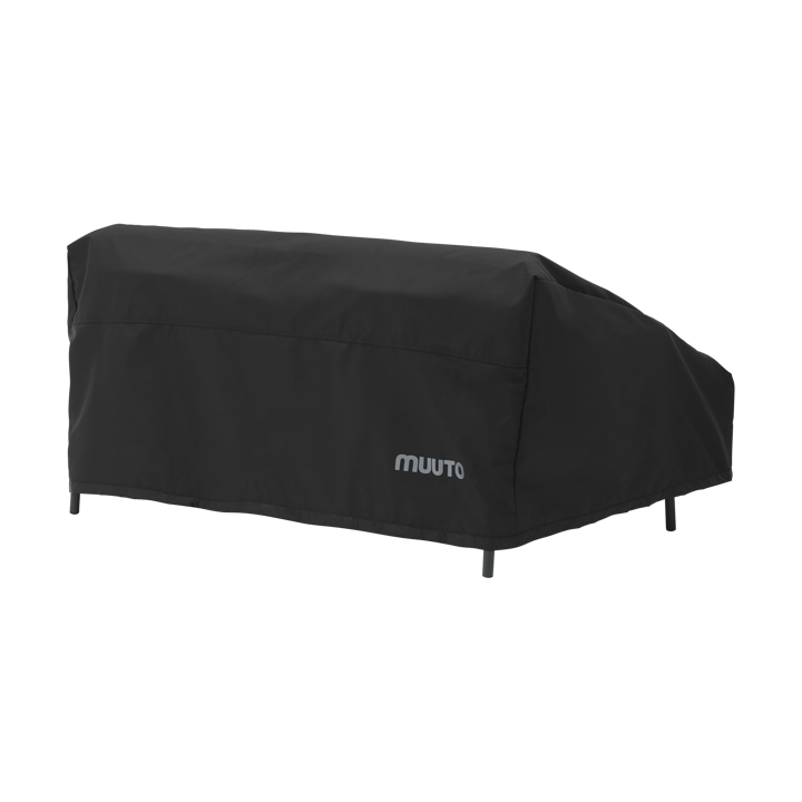 Settle Outdoor beskyttelsestrekk for 2-seters sofa - Black - Muuto