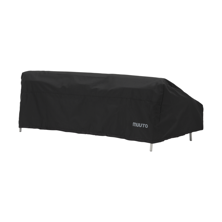 Settle Outdoor beskyttelsestrekk for 3-seters sofa - Black - Muuto