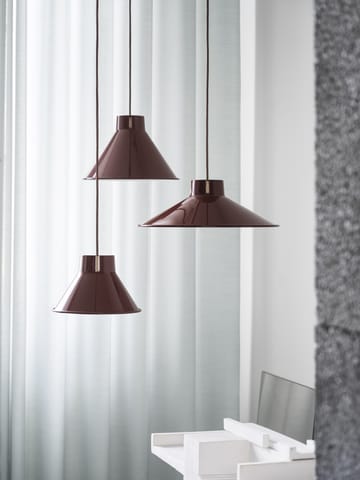 Top taklampe Ø28 cm - Dyp rød - Muuto