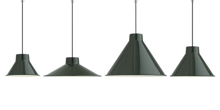 Top taklampe Ø28 cm, Mørkegrønn Muuto