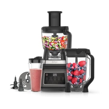 Ninja BN800 3-i-1 foodprosessor & blender med Auto-iQ - Svart - Ninja