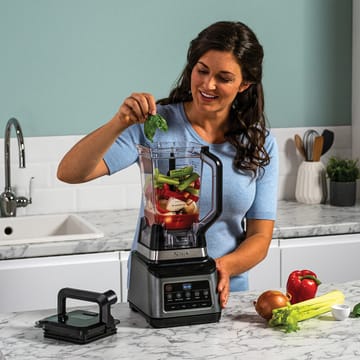 Ninja BN800 3-i-1 foodprosessor & blender med Auto-iQ - Svart - Ninja