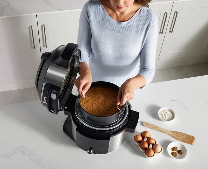 Ninja Foodi OL550 11-i-1 ONE-Lid multicooker 6 L, Rustfritt stål Ninja