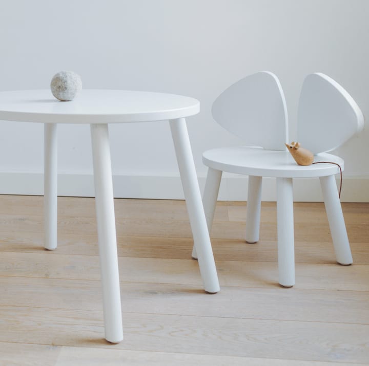 Mouse Chair barnestol - Hvit - Nofred