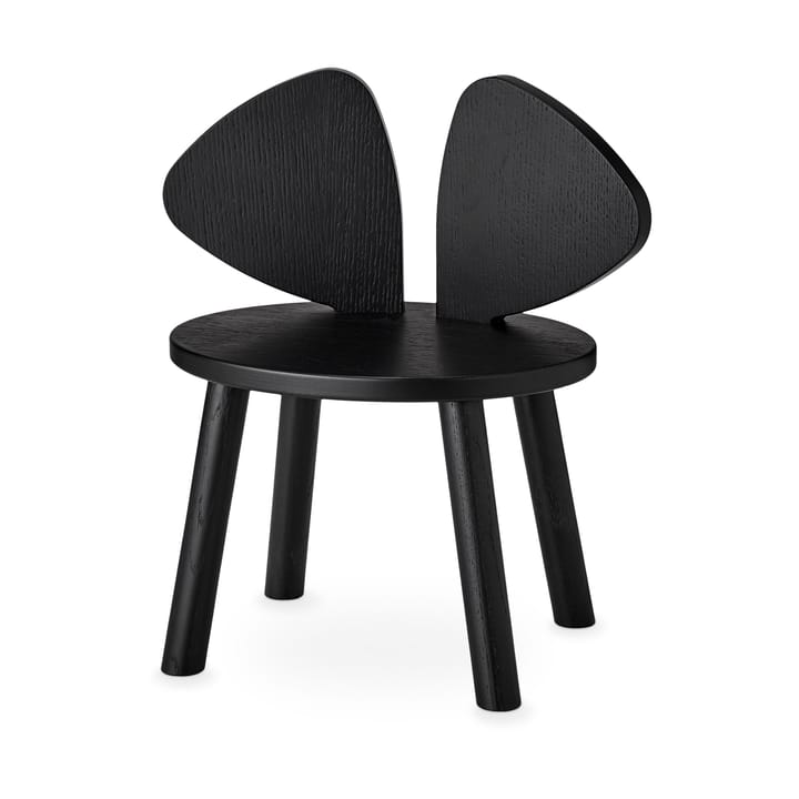 Mouse Chair barnestol - Svart - Nofred