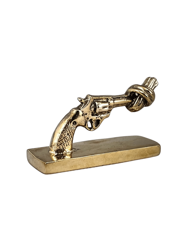 Knotted Gun mini 7 cm - Bronse - Non Violence