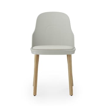 Allez stol med pute og eikeben - Warm Grey - Normann Copenhagen