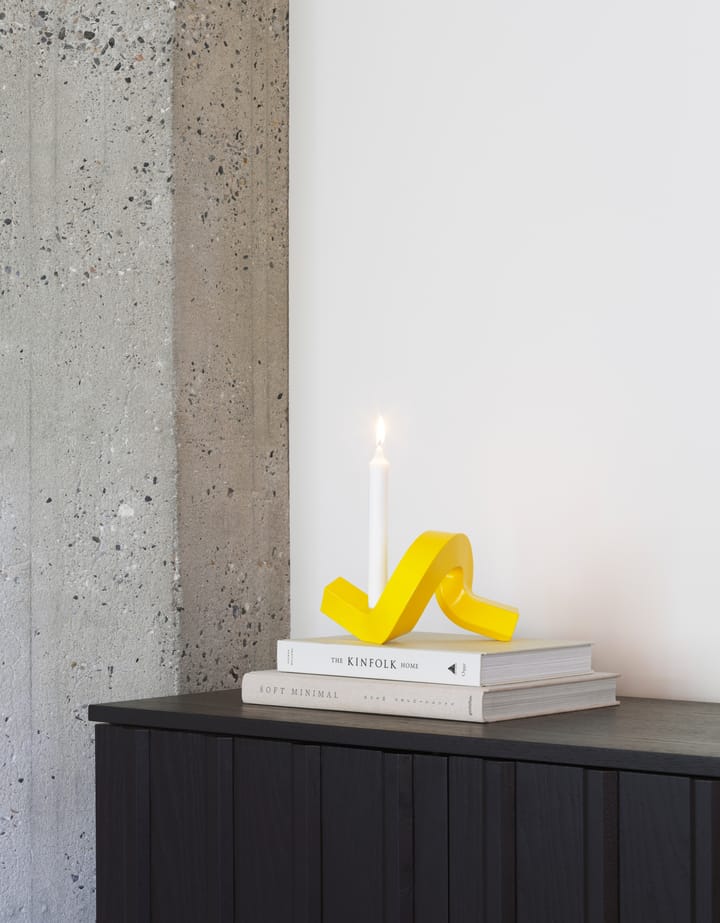 Crooked lysestake 1 - Yellow - Normann Copenhagen