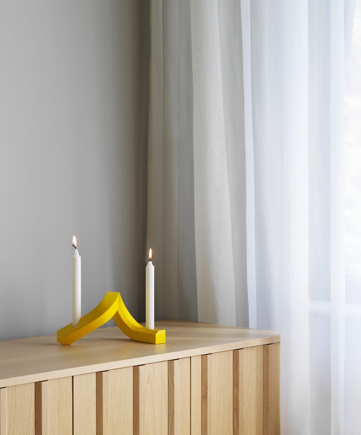 Crooked lysestake 2 - Yellow - Normann Copenhagen