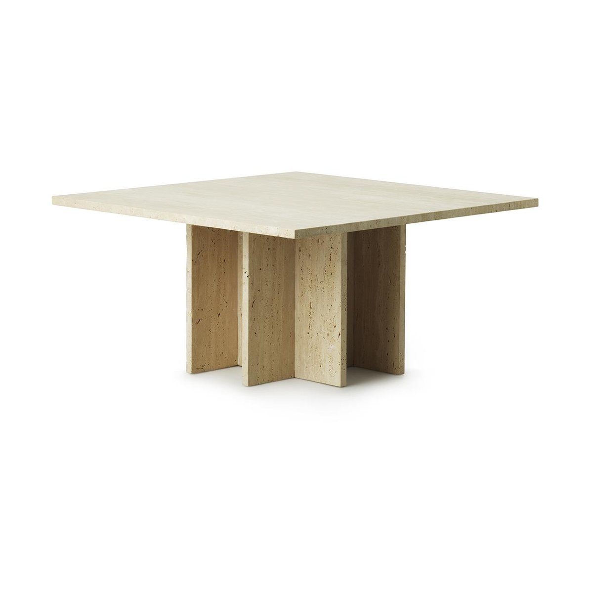 Bilde av Normann Copenhagen Edge sofabord large Travertine