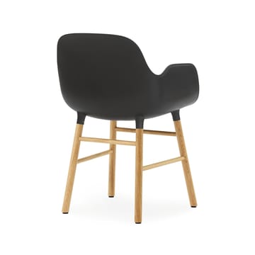 Form karmstol - black, eikeben - Normann Copenhagen