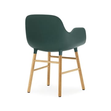 Form karmstol - green, eikeben - Normann Copenhagen