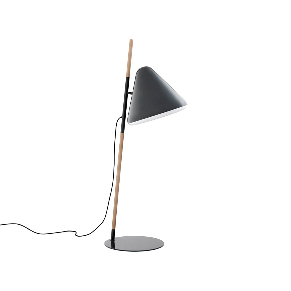 Bilde av Normann Copenhagen Hello gulvlampe grey bokstativ