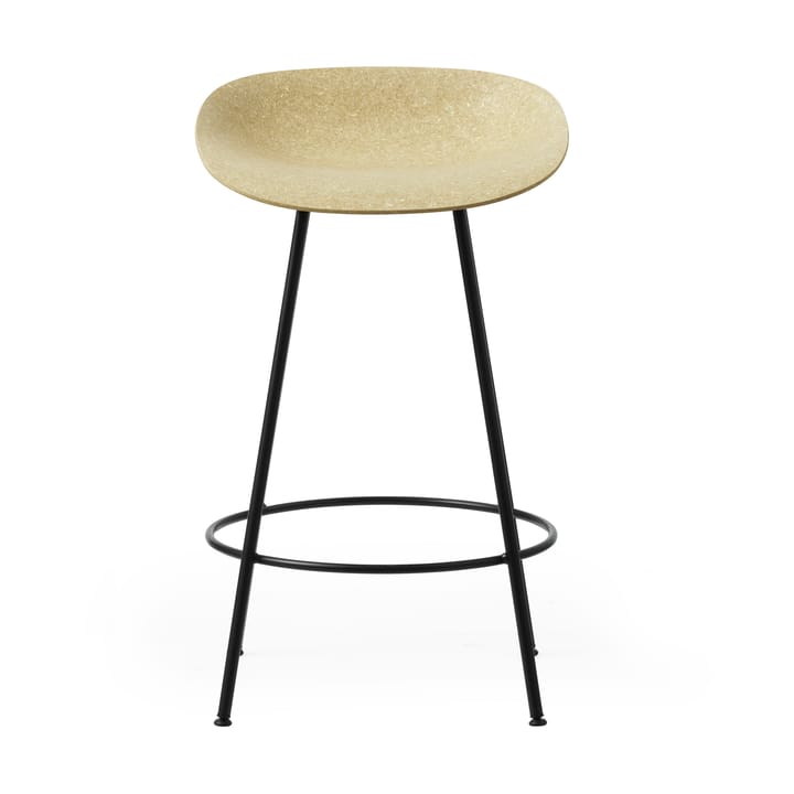 Mat Barstool barstol 65 cm, Hemp-black steel Normann Copenhagen