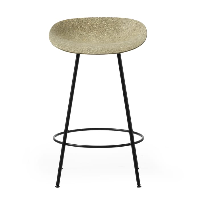 Mat Barstool barstol 65 cm, Seaweed-black steel Normann Copenhagen