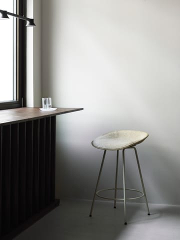 Mat Barstool barstol 65 cm - Seaweed-black steel - Normann Copenhagen