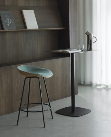 Mat Barstool barstol 65 cm - Seaweed-black steel - Normann Copenhagen