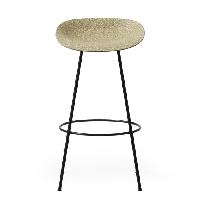 Mat Barstool barstol 75 cm, Seaweed-black steel Normann Copenhagen