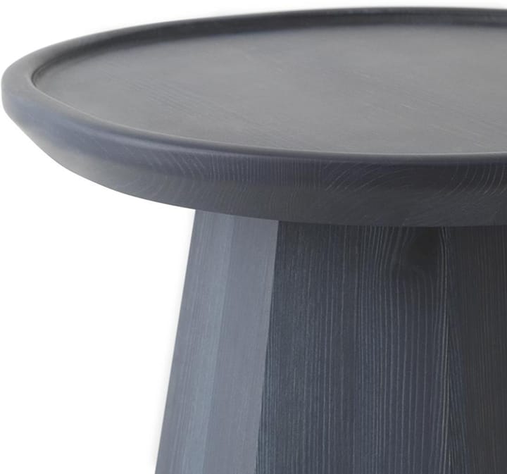 Pine table large sidebord Ø 65 cm H: 44,5 cm, Dark blue Normann Copenhagen