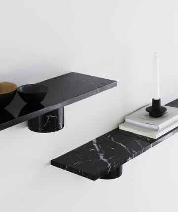 Sten Shelf hylle 120 cm - Black marble - Normann Copenhagen