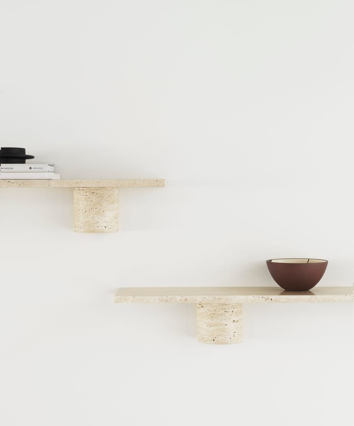 Sten Shelf hylle 120 cm - Travertine - Normann Copenhagen